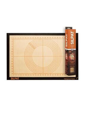 Silpat Original Non-Stick Silicone Pastry Workstation Mat, 15-1/8" x 23"